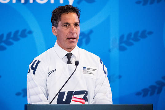 Chris Chelios blir invald till IIHF Hall of Fame
