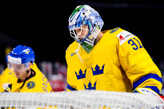 Sveriges målvakt Anders Nilsson