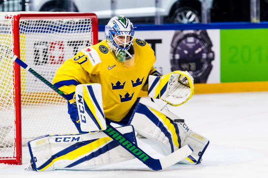 Sveriges målvakt Anders Nilsson