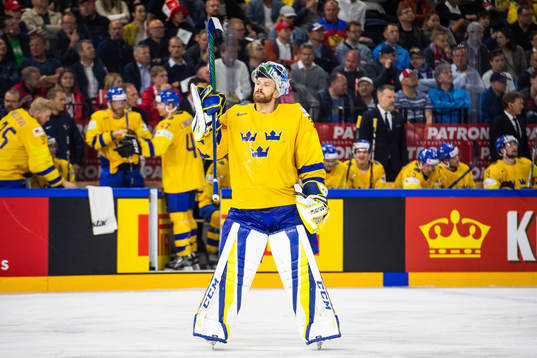 Sveriges målvakt Anders Nilsson