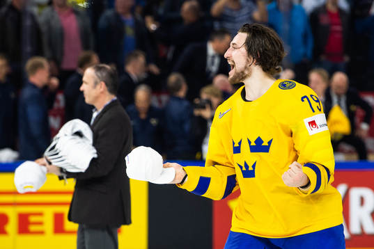 Sveriges Filip Forsberg jublar