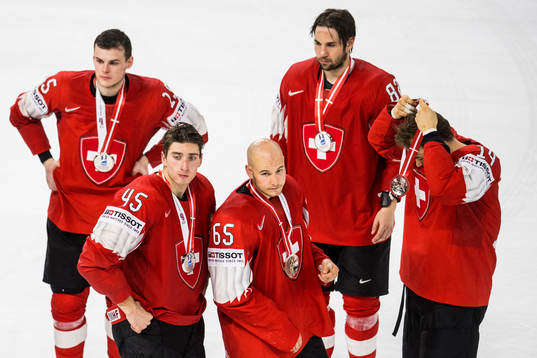 Schweiz Michael Fora och Ramon Untersander deppar