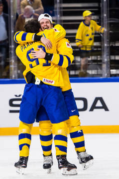 Sveriges Oliver Ekman Larsson och Magnus