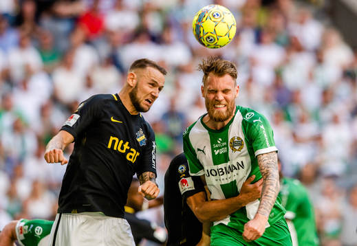 s Alexander Milosevic och Hammarbys David Fällman