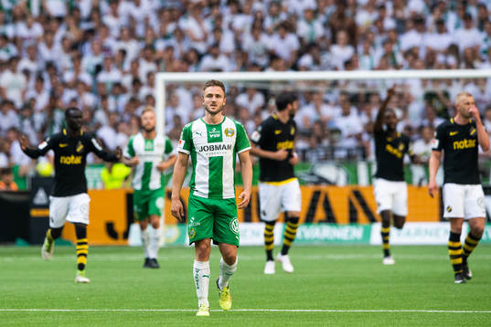 Hammarbys Marcus Degerlund deppar
