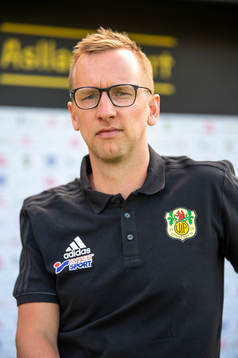 David Lindgren, projektledare på Vimmerby IF
