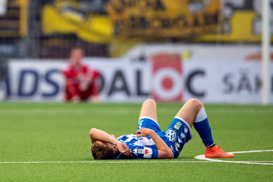 IFK Göteborgs Sebastian Ohlsson deppar
