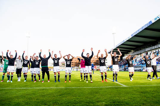The players of Rosenborg celebrate