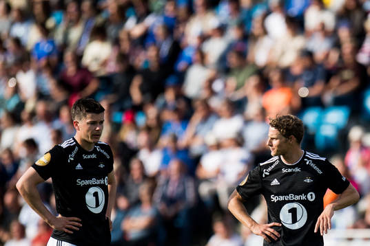 Pål André Helland and Vegar Eggen Hedenstad of Rosenborg