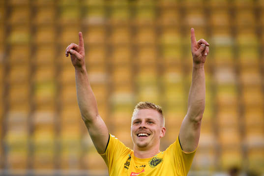 Elfsborgs Per Frick jublar