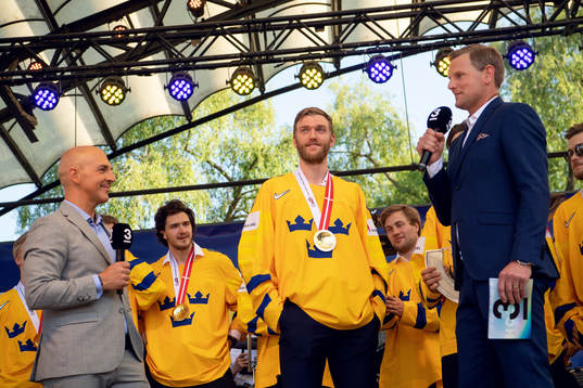 Erik Granqvist och Niklas Jihde intervjuar Sveriges Mattias