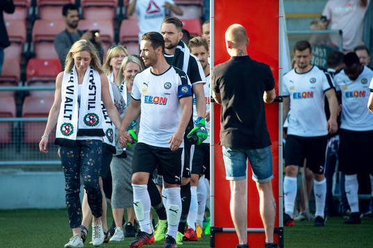 Örebros Nordin Gerzic går ut med en annan mamma