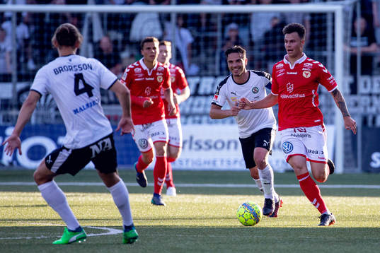 Kalmars Melker Hallberg och Örebros Nordin Gerzic