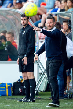 Örebros tränare Axel Kjäll