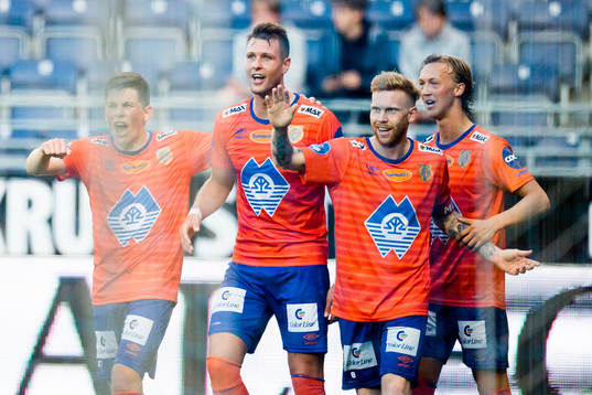 Sondre Fet, Hólmbert Fridjónsson, Fredrik Carlsen and