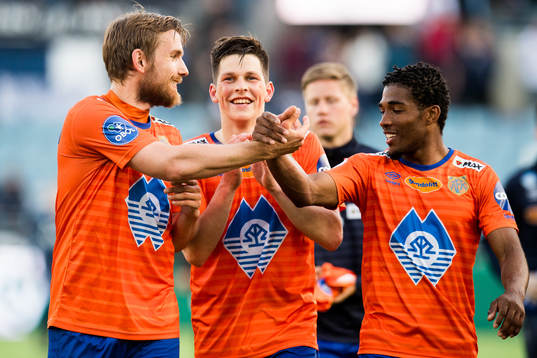Oddbjørn Lie, Sondre Fet and Erikson Spinola Lima of