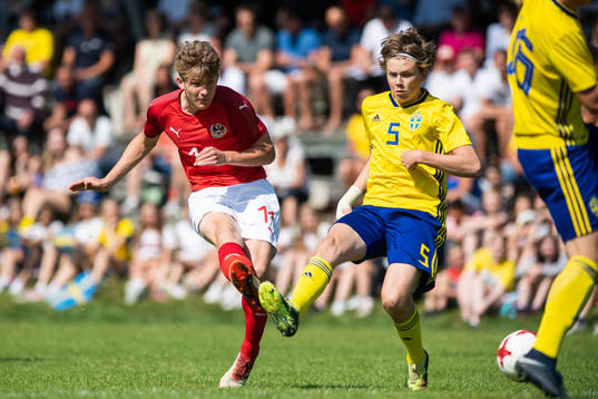 Österrikes Nicolas Binder och Sveriges Niclas Bergmark