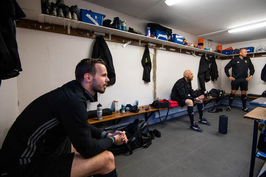 Domarna Marcus Strandberg, Per Uppsäll och Andreas Ekholm