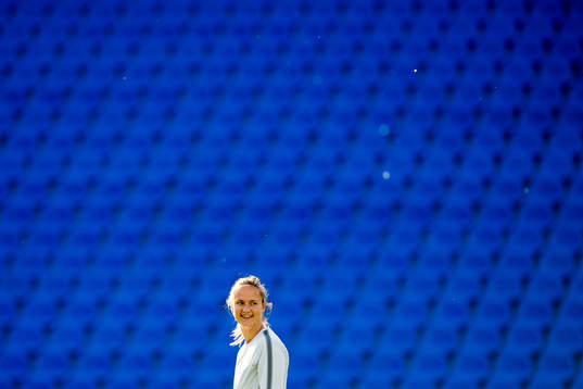 Caroline Graham Hansen of Wolfsburg