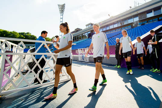 Nilla Fischer of Wolfsburg