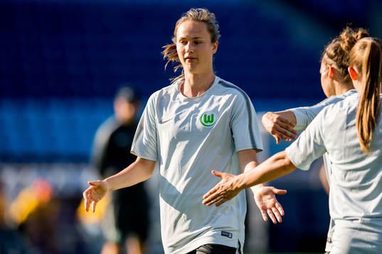 Caroline Graham Hansen of Wolfsburg