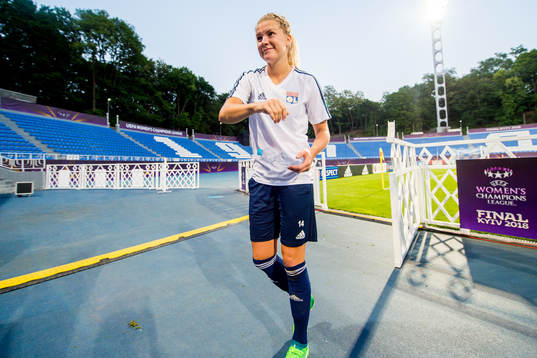Ada Hegerberg of Lyon