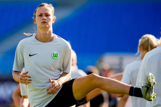 Caroline Graham Hansen of Wolfsburg