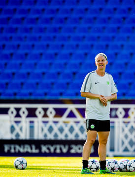 Nilla Fischer of Wolfsburg