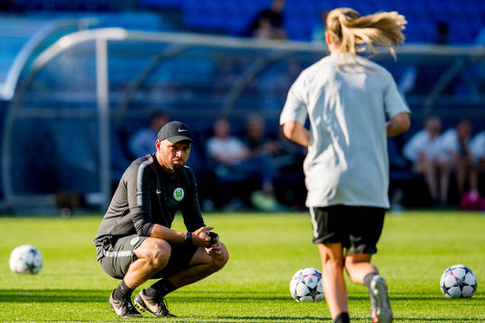 Stephan Lerch, head coach of Wolfsburg