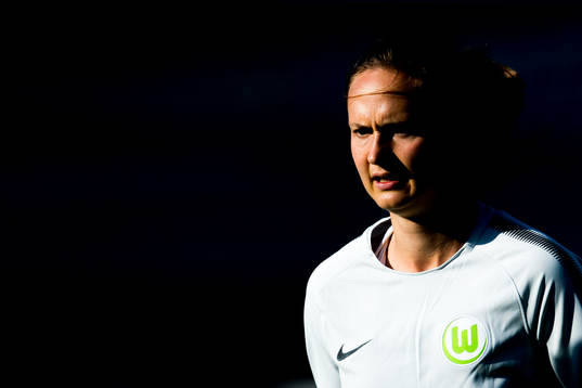 Caroline Graham Hansen of Wolfsburg