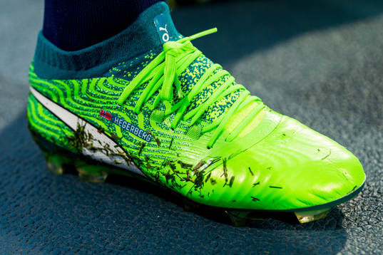 The Puma football shoe of Ada Hegerberg of Lyon
