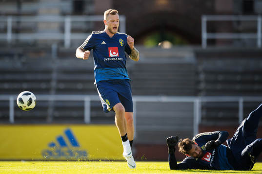 John Guidetti och Kristoffer Nordfeldt