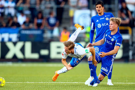 Norrköpings Arnór Sigurdsson och Sundsvalls Eric