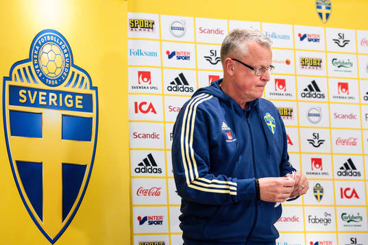 Sveriges förbundskapten Janne Andersson