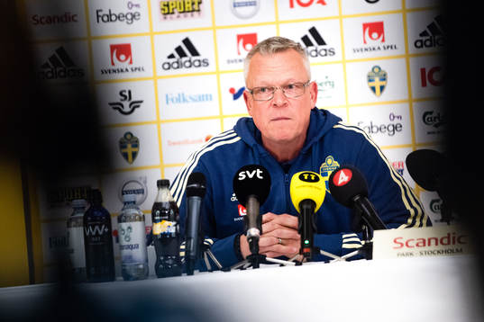 Sveriges förbundskapten Janne Andersson