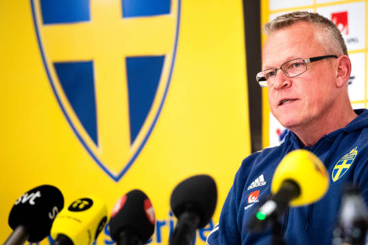 Sveriges förbundskapten Janne Andersson