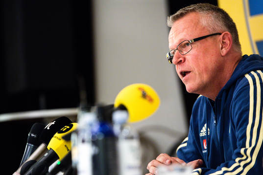 Sveriges förbundskapten Janne Andersson