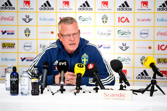 Sveriges förbundskapten Janne Andersson