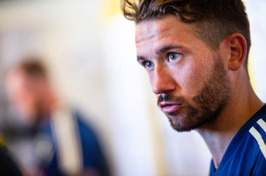 Marcus Rohdén i Mixed zone