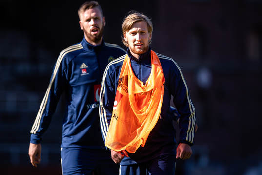 Pontus Jansson och Emil Forsberg