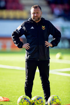 Östersunds assisterande tränare Billy Reid