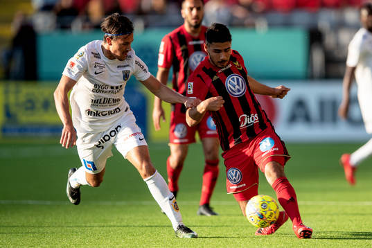 Sirius Stefano Vecchia och Östersunds Hosam Aiesh
