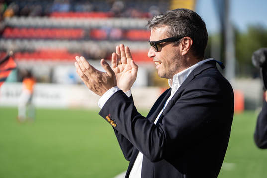 Östersunds ordförande Daniel Kindberg