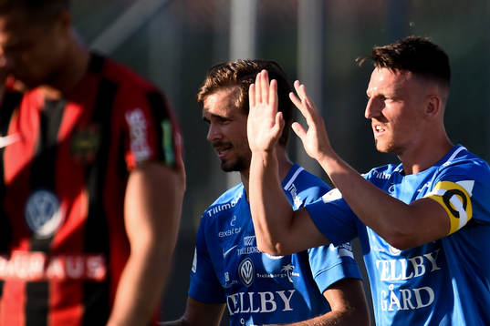 Trelleborgs Alexander Blomqvist jublar