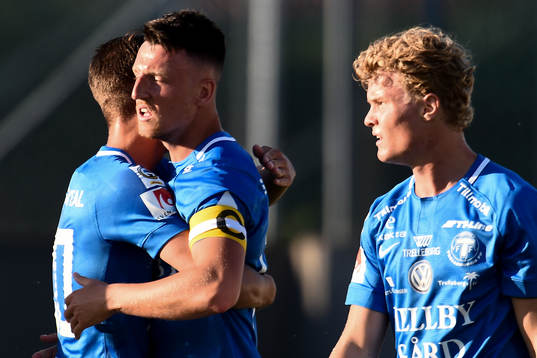 Trelleborgs Alexander Blomqvist jublar