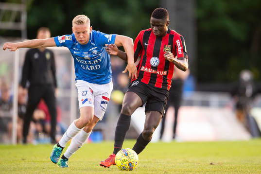 Trelleborgs Johan Brannefalk och Brommapojkarna Eric Johana
