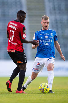 Trelleborgs Robin Nilsson och Brommapojkarna Eric Johana