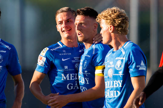 Trelleborgs Alexander Blomqvist jublar