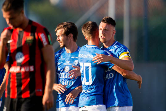 Trelleborgs Alexander Blomqvist jublar
