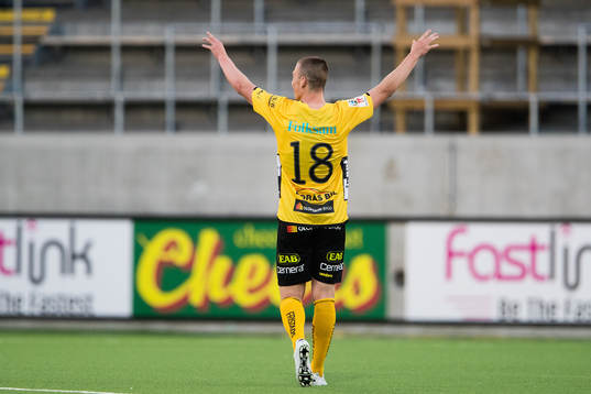 Elfsborgs Simon Olsson jublar